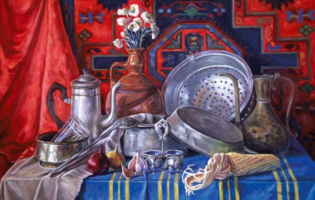 Натюрморт из книги горско-еврейской кухни